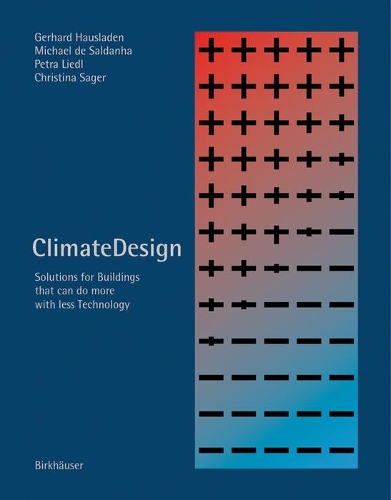 Паперова книга «ClimateDesign: Solutions for Buildings that Can Do More with Less Technology», авторів Кристина Сагер, Герхард Хаусладен, Майкл Салданья, Петра Лідль - фото №1