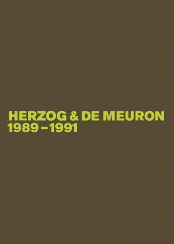 Бумажная книга «Herzog & de Meuron 1989-1991», автор Герхард Мак - фото №1