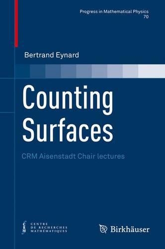 Бумажная книга «Counting Surfaces: CRM Aisenstadt Chair lectures», автор Бертран Эйнар - фото №1