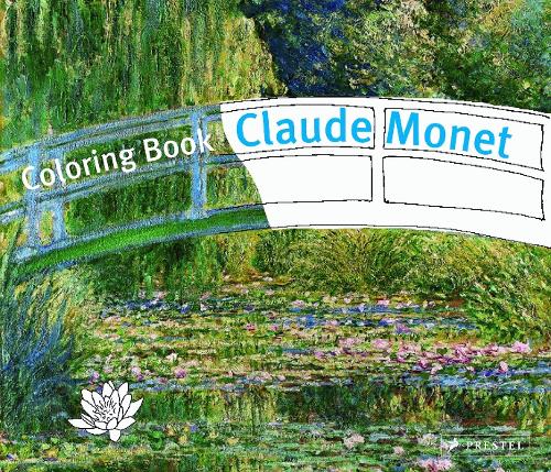 Паперова книга «Coloring Book Monet», автор Доріс Кучбах - фото №1