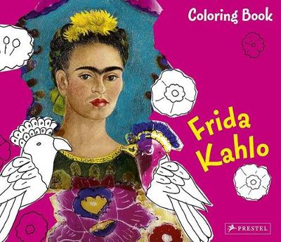 Бумажная книга «Frida Kahlo: Coloring Book», автор Андреа Вайбенбах - фото №1