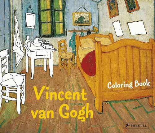 Паперова книга «Coloring Book Vincent Van Gogh», автор Аннетт Редер - фото №1
