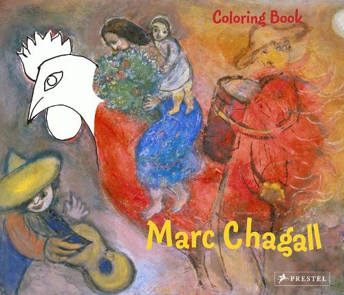 Бумажная книга «Coloring Book Chagall», автор Аннет Родер - фото №1