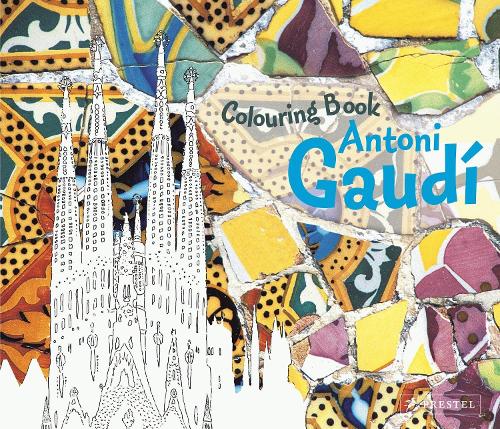 Бумажная книга «Colouring Book Antoni Gaudi», автор Prestel Publishing - фото №1