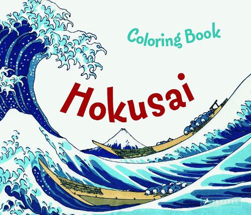 Бумажная книга «Coloring Book Hokusai», автор Мария Краузе - фото №1