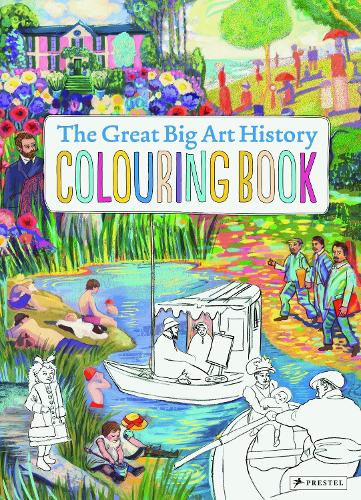 Паперова книга «The Great Big Art History Colouring Book», автор Аннабель фон Спербер - фото №1