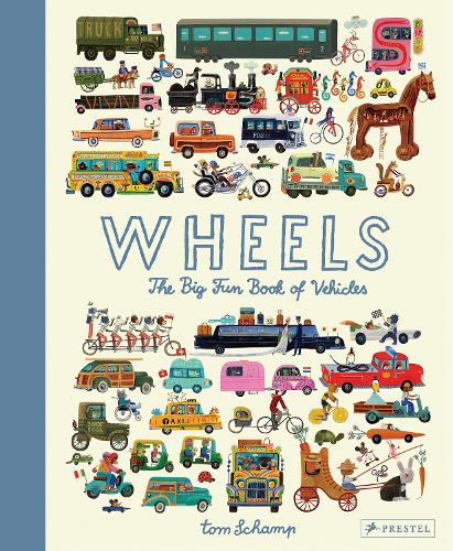 Паперова книга «Wheels: The Big Fun Book of Vehicles», автор Том Схамп - фото №1