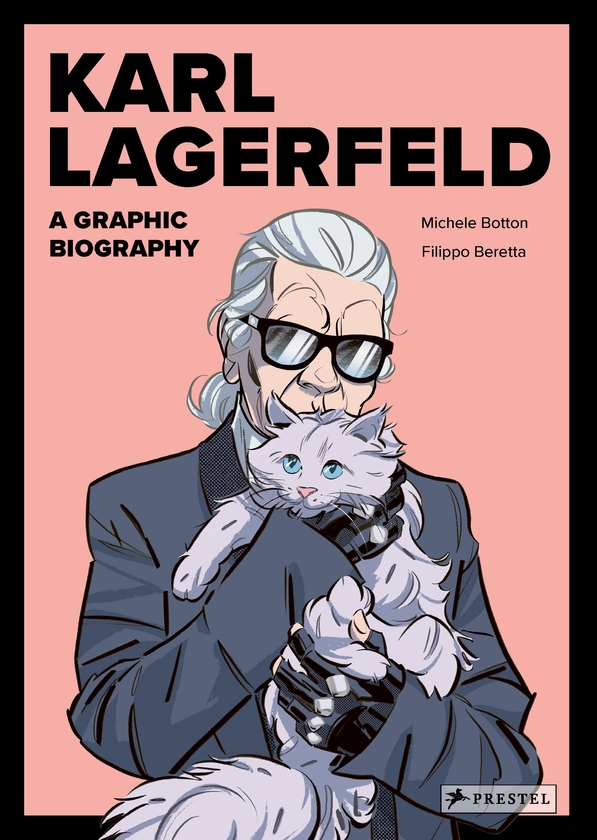 Бумажная книга «Karl Lagerfeld: A Graphic Biography», автор Мишель Боттон - фото №1