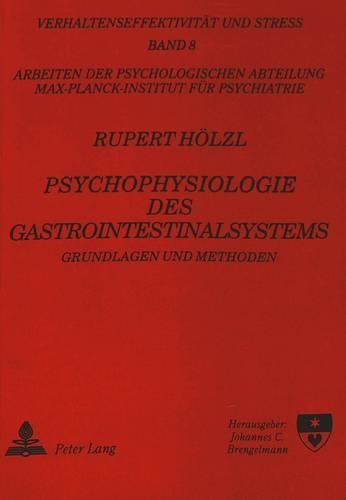 Паперова книга «Psychophysiologie Des Gastrointestinalsystems: Grundlagen Und Methoden» - фото №1