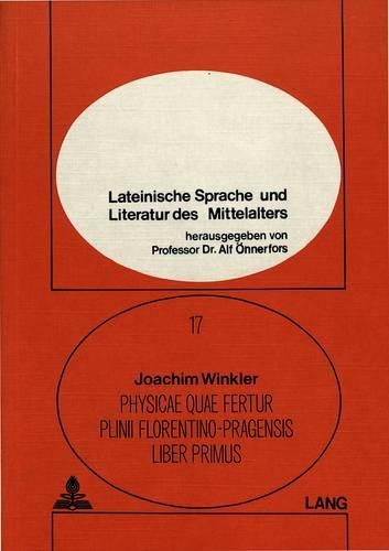 Паперова книга «Physicae Quae Fertur Plinii Florentino-Pragensis Liber Primus», автор Йоахім Вінклер - фото №1