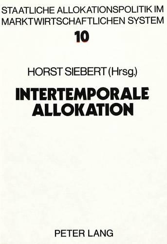 Паперова книга «Intertemporale Allokation», автор Хорст Зіберт - фото №1
