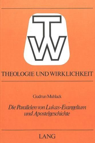 Бумажная книга «Die Parallelen Von Lukas-Evangelium Und Apostelgeschichte», автор Гудрун Мулак - фото №1