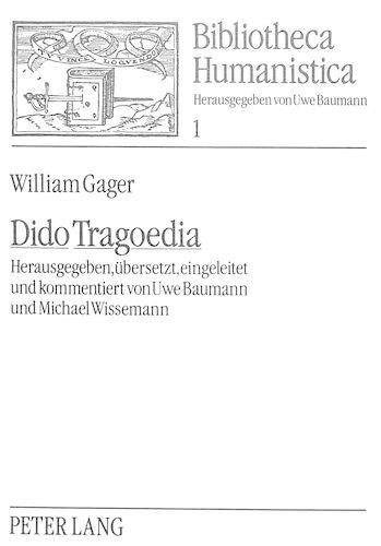 Бумажная книга «Gager, William: Dido Tragoedia: Herausgegeben, Uebersetzt, Eingeleitet Und Kommentiert Von Uwe Baumann Und Michael Wissemann», автор Уильям Гейгер - фото №1