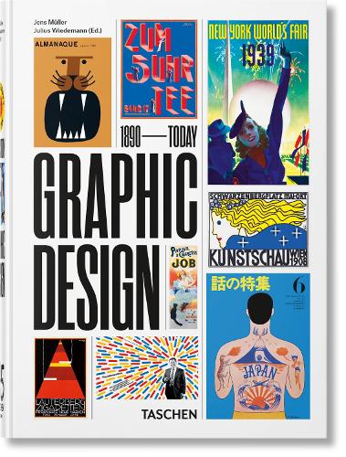Бумажная книга «The History of Graphic Design. 45th Ed.», автор Йенс Мюллер - фото №1