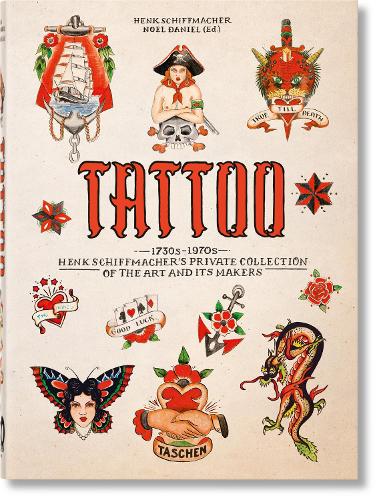 Паперова книга «TATTOO. 1730s-1970s. Henk Schiffmacher’s Private Collection. 40th Ed.», автор Хенк Шиффмахер - фото №1