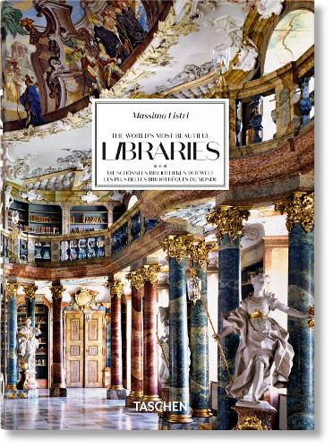 [object Object] «Massimo Listri. The World’s Most Beautiful Libraries. 40th Ed.», авторів Елізабет Сладек, Георг Руппельт - фото №1