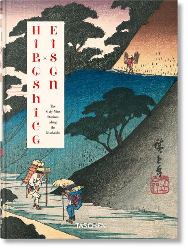 Паперова книга «Hiroshige & Eisen: The Sixty-Nine Stations along the Kisokaido. 45th Ed.», автор Ріаннон Педжет - фото №1
