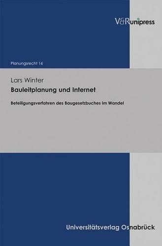Бумажная книга «Planungsrecht.: Beteiligungsverfahren des Baugesetzbuches im Wandel», автор Ларс Винтер - фото №1