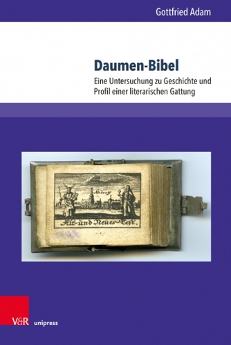 Бумажная книга «Daumen-Bibel: Eine Untersuchung zu Geschichte und Profil einer literarischen Gattung», автор Готфрид Адам - фото №1