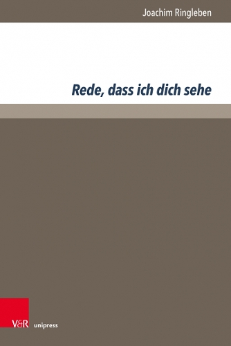 Бумажная книга «Rede, dass ich dich sehe», автор Иоахим Ринглебен - фото №1