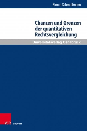 Бумажная книга «Chancen und Grenzen der quantitativen Rechtsvergleichung», автор Симон Шмольманн - фото №1