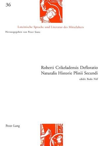 Бумажная книга «Roberti Crikeladensis Defloratio Naturalis Historie Plinii Secundi», автор Бодо Няф - фото №1