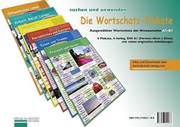 Паперова книга «Die Wortschatz-Plakate A1-B1» - фото №1