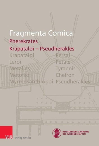 Бумажная книга «FrC 5.3 Pherekrates frr. 85- 163», автор Энцо Франкини - фото №1