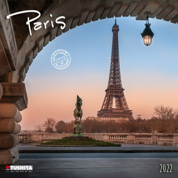 Паперова книга «Календарь на 2022 Paris» - фото №1