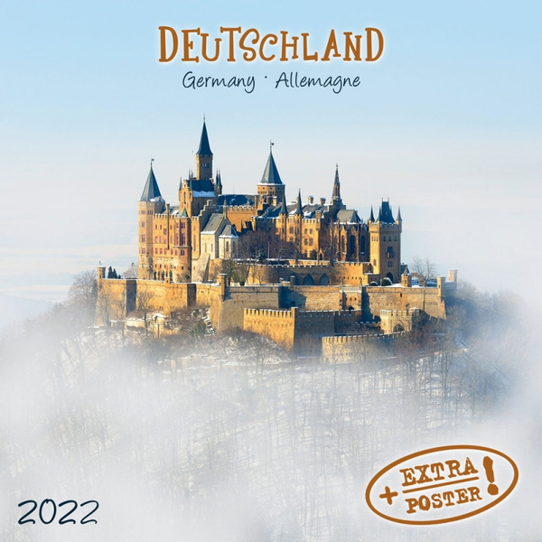 Бумажная книга «Календарь на 2022 Germany - Deutschland 2022» - фото №1