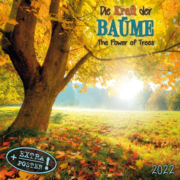 Бумажная книга «Календарь на 2022 The Power of Trees - Die Kraft der Bäume» - фото №1