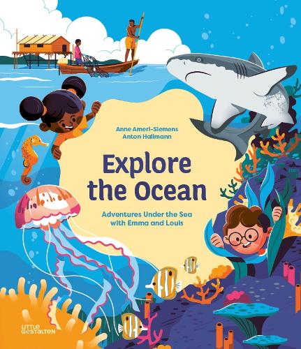 Паперова книга «Explore the Ocean: Adventures Under the Sea with Emma and Louis», автор Енн Амері-Сіменс - фото №1