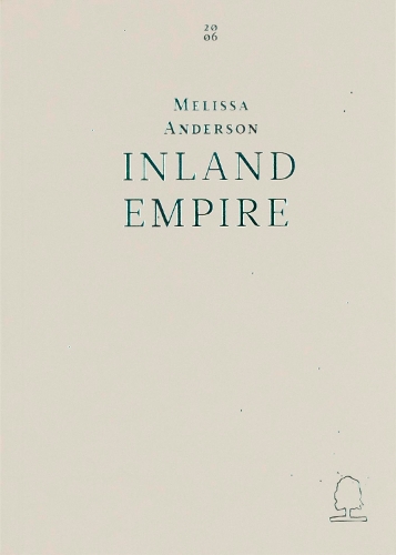 Паперова книга «Inland Empire», автор Мелісса Андерсон - фото №1