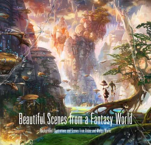 Бумажная книга «Beautiful Scenes from a Fantasy World» - фото №1