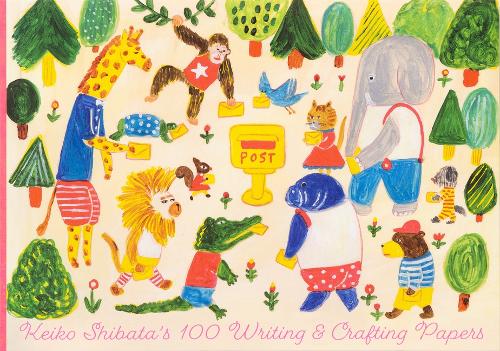 Бумажная книга «Keiko Shibata's 100 Writing & Crafting Papers», автор Кейко Сибата - фото №1