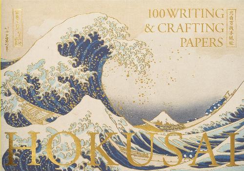 Бумажная книга «HOKUSAI 100 Writing & Crafting Papers» - фото №1