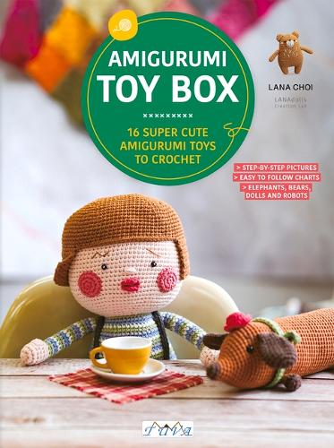 Паперова книга «Amigurumi Toy Box: 16 Super Cute Amigurumi Toys to Crochet», автор Лана Чой - фото №1