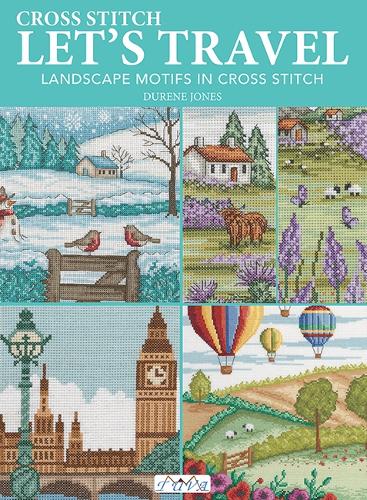 Бумажная книга «Cross Stitch Let′s Travel», автор Дюрен Джонс - фото №1