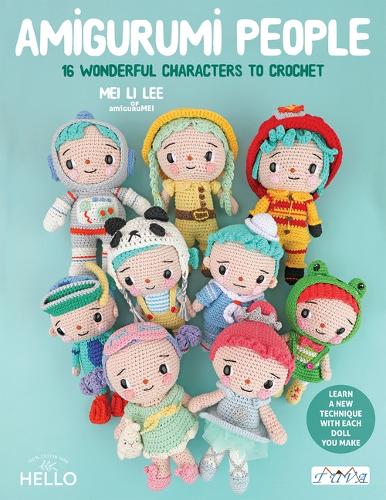 Бумажная книга «Amigurumi People: 16 Wonderful Characters to Crochet», автор Мей Ли Ли - фото №1