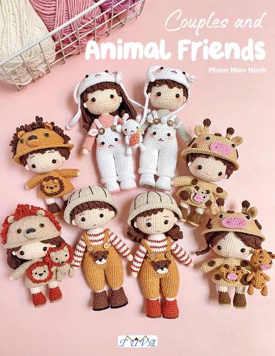 Бумажная книга «Couples and Animal Friends: 14 Amigurumi Dolls in Couples and Animal Friends», автор Фам Хиен Хань - фото №1