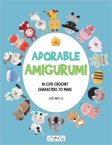 Бумажная книга «Pocket Crochet: 18 Cute Crochet Characters to Make», автор Мей Ли Ли - фото №1