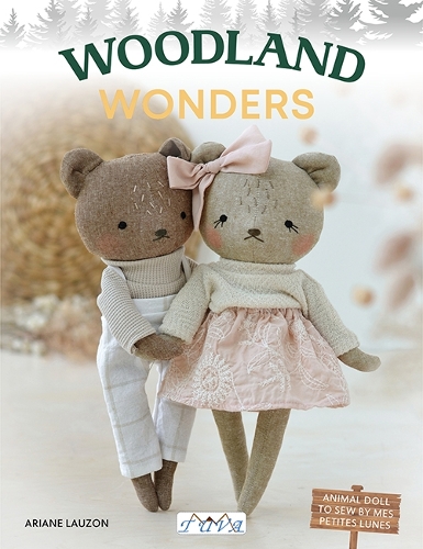 Паперова книга «Woodland Wonders: Animal Doll to Sew by Mes Petites Lunes», автор Аріан Лозон - фото №1