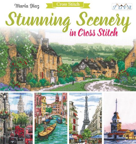 Бумажная книга «Stunning Scenery in Cross Stitch», автор Мария Диас - фото №1