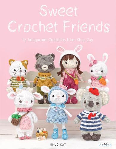 Паперова книга «Sweet Crochet Friends: 16 Amigurumi Creations from Khuc Cay», автор Хоанг Тхі Нгок Ань - фото №1