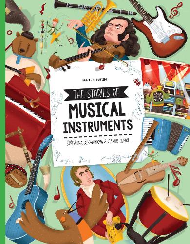 Паперова книга «The Stories of Musical Instruments», автор Степанка Секанінова - фото №1