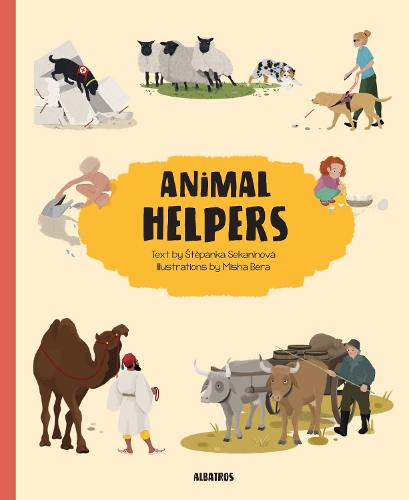 Паперова книга «Animal Helpers», автор Степанка Секанінова - фото №1