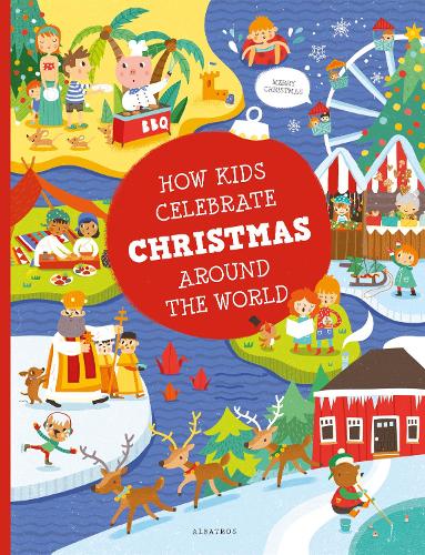 Паперова книга «How Kids Celebrate Christmas Around the World», авторів Кароліна Медкова, Павла Ганачкова - фото №1