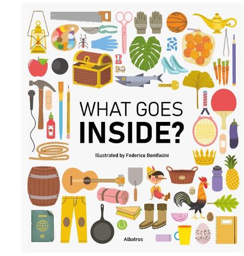 Паперова книга «What Fits Inside», автор Магда Гаргулакова - фото №1