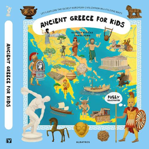 Паперова книга «Ancient Greece for Kids», автор Ольдріх Ружичка - фото №1