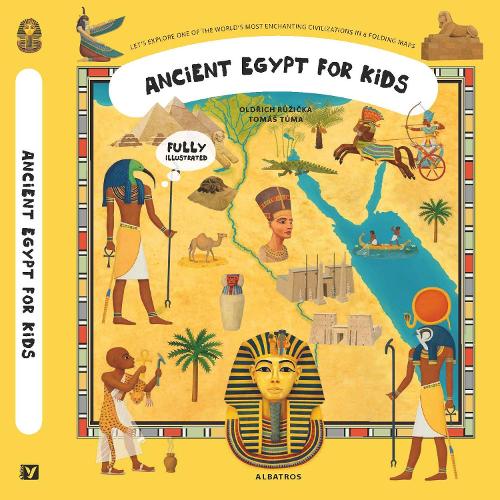 Паперова книга «Ancient Egypt for Kids», автор Ольдріх Ружичка - фото №1